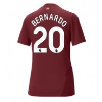 Maglia Calcio Manchester City Bernardo Silva #20 Terza Divisa Donna 2024-25 Manica Corta